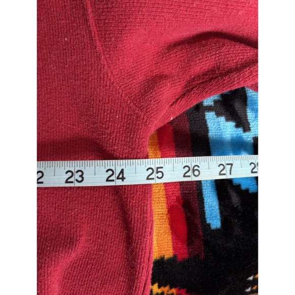 The Edge San Francisco 49ers Thermal Sweatshirt Top Size XL NFL Buttons Red/Gold - Picture 6 of 6